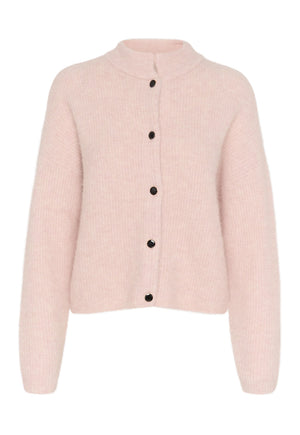 Alpha Cardigan Rose Grey Melange