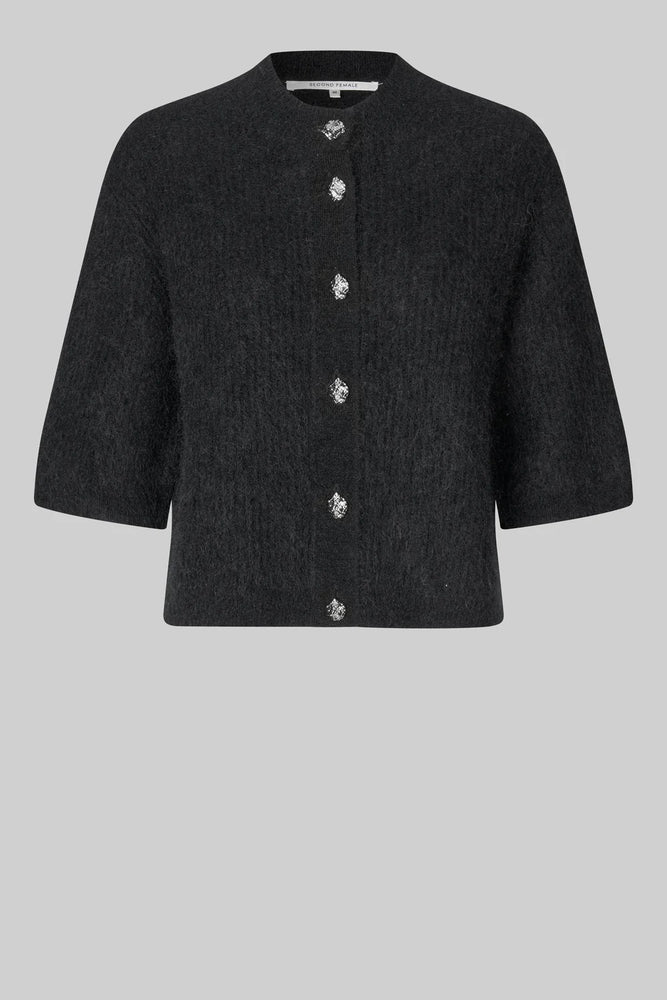 Andria Knit Cardigan Black