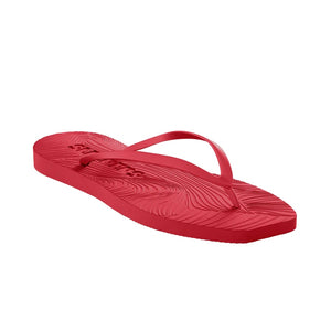 Tapered Red Flip Flop